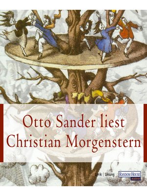 cover image of Otto Sander liest Christian Morgenstern